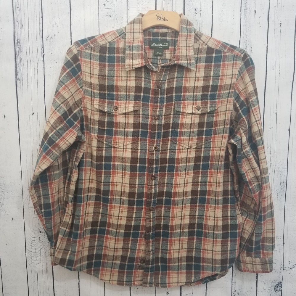 Eddie Bauer Button up Flannel
